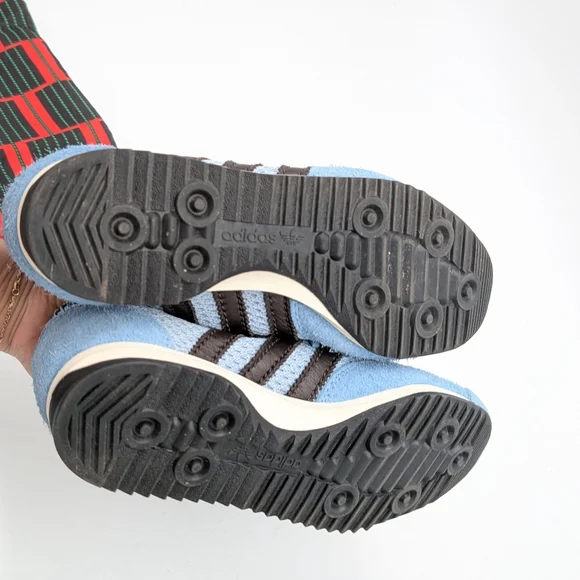 Adidas Wales Bonner SL76 Ash Blue Sneakers Size Womens 7.5 - Picture 6 of 14